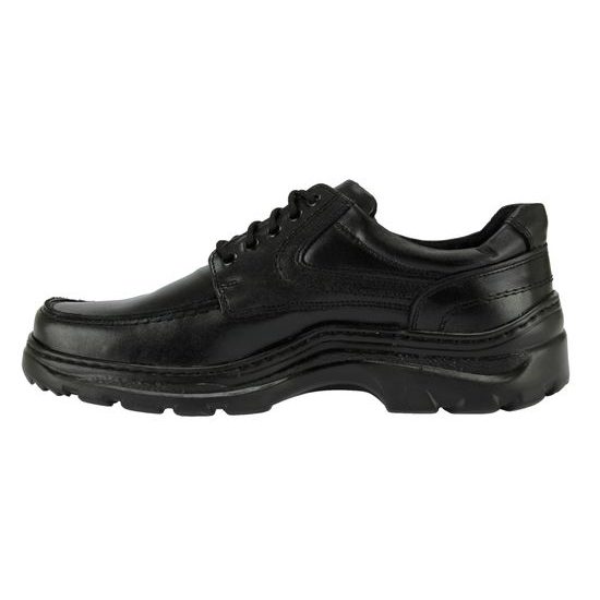 Zateplené polobotky De Plus černé 608 - black KOC široká špička