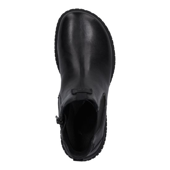 Dámské barefoot kotníkové boty černé Josef Seibel Wynona 04 široká špička