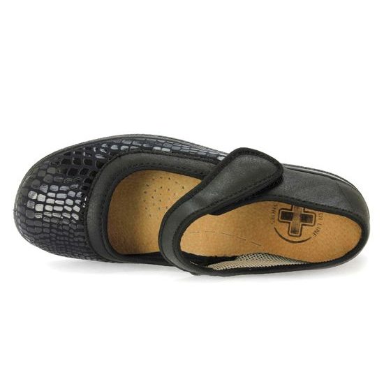 Baleríny Mediline černé 4304 na hallux