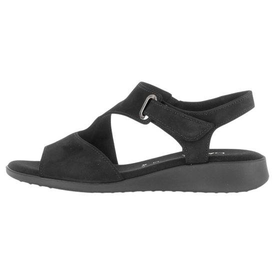 Nadměrné dámské sandály černé Gabor 82.803.47