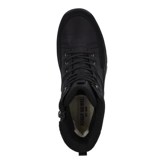 Nadměrné pánské zimní vysoké boty Josef Seibel Alaska 50 černé 18450 PL110 100