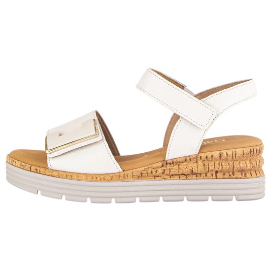 Nadměrné dámské sandály béžové Gabor 82.700.52