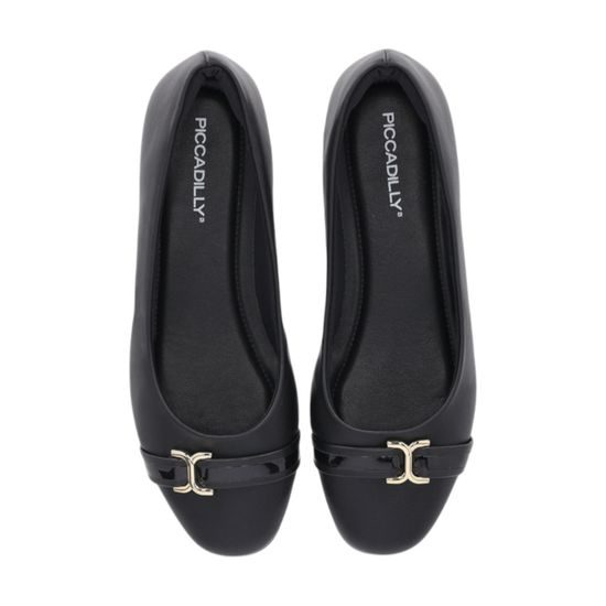 Nadměrné baleríny černé Piccadilly 250246-7 na hallux