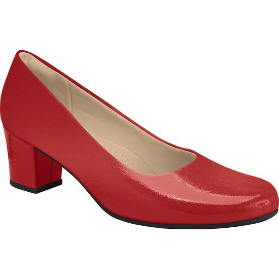 Nadměrné lodičky červené Piccadilly Laura 110072-3305