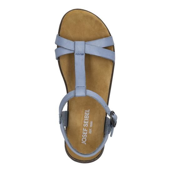 Nadměrné dámské sandály modré Josef Seibel Fabricia 01
