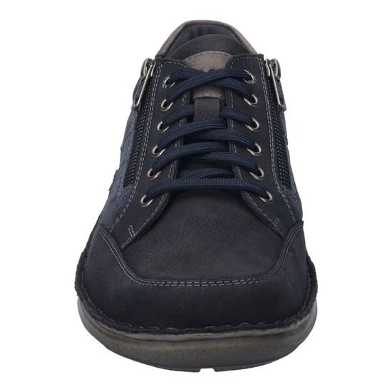 Pánské polobotky modré Josef Seibel New Anvers 87 na široké chodidlo