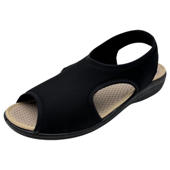 Sandály dámské černé Mediline 9449-M na hallux