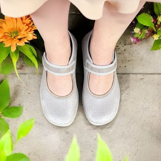 Baleríny béžové Mediline elastické 9150 na hallux