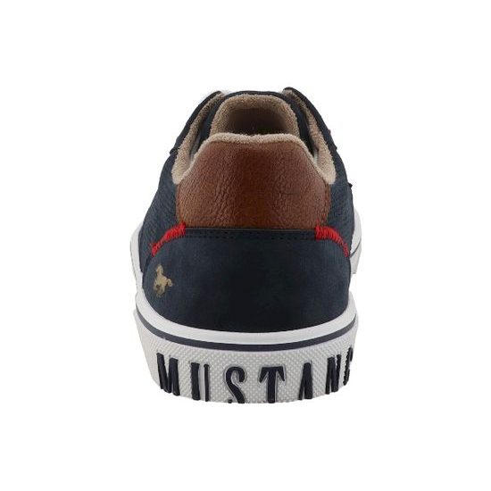 Nadměrné pánské tenisky modré Mustang 26M0201005