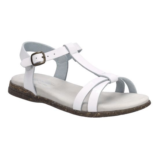 Nadměrné dámské sandály bílé Josef Seibel Fabricia 01