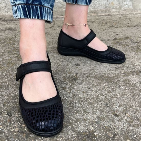 Baleríny Mediline černé 4304 na hallux