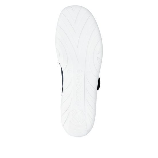 Baleríny modré Remonte elastické R3519-14 na hallux