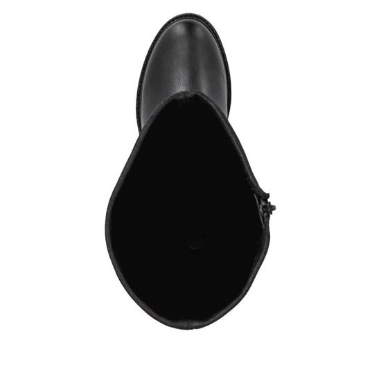 Nadměrné elastické kozačky černé Remonte Vario D2W76-00