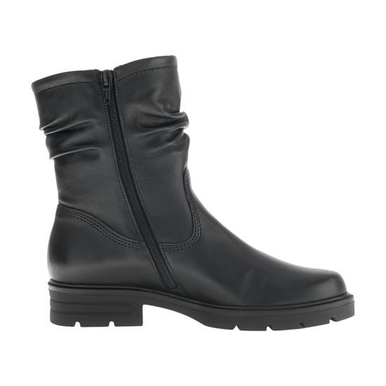 Nadměrné dámské zimní kotníkové boty černé Gabor 74.655.27
