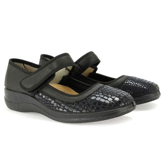 Baleríny Mediline černé 4304 na hallux