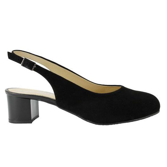 Sandály De Plus černé 9524-K-4051 - černé nubuk