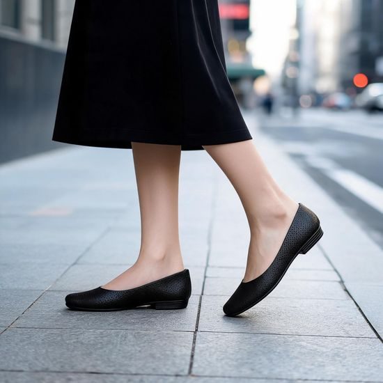 Baleríny černé Piccadilly Raquel 652 na hallux