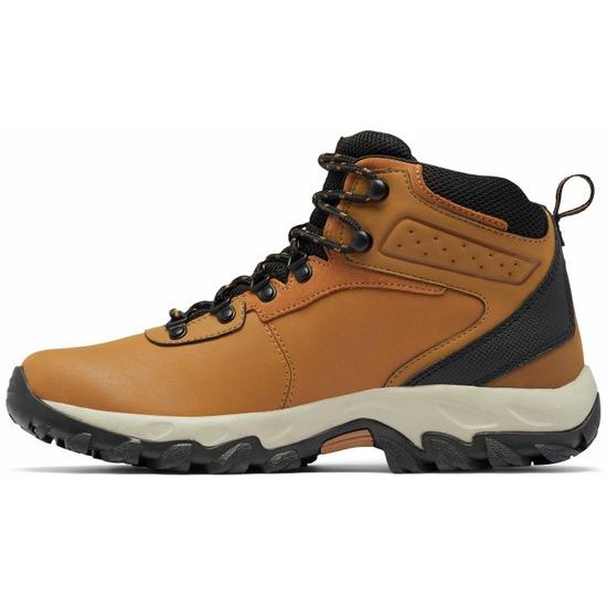 Nadměrné pánské vysoké trekové boty světle hnědé Columbia Newton Ridge Plus II Waterproof