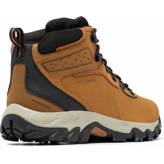 Nadměrné pánské vysoké trekové boty světle hnědé Columbia Newton Ridge Plus II Waterproof