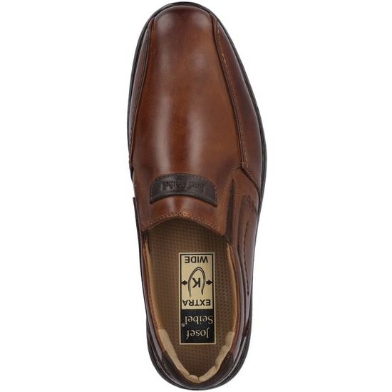 Mokasíny Josef Seibel Alastair 03 cognac-kombi 42803 860 371