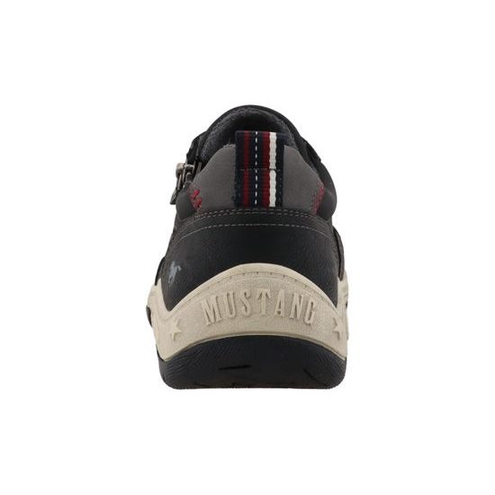 Nadměrné pánské polobotky černé Mustang 15M0181001