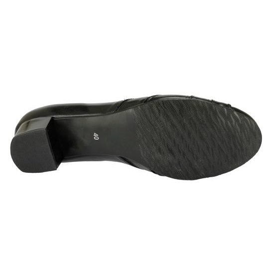 Lodičky De Plus černé 9605 - černé