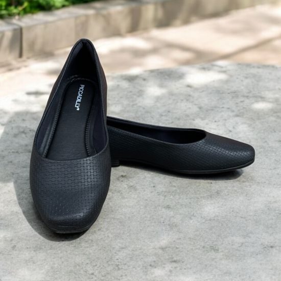 Baleríny černé Piccadilly Raquel 571 na hallux
