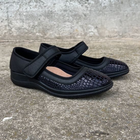 Baleríny Mediline černé 4304 na hallux