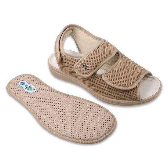 Obvazová obuv Dr. Orto béžová 077D005 na široké chodidlo