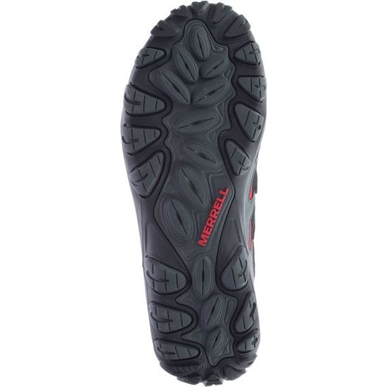 Trekové boty Merrell West Rim Sport GTX black/high risk J500205