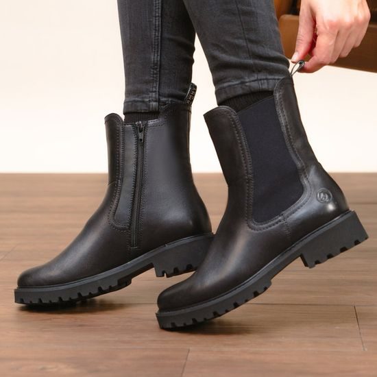 Nadměrné dámské kotníkové boty Remonte černé D8694-00