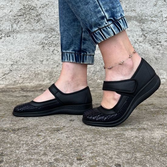 Baleríny Mediline černé 4304 na hallux