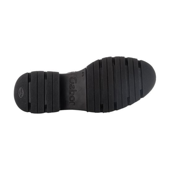 Nadměrné dámské zimní kotníkové boty černé Gabor 71.850.27