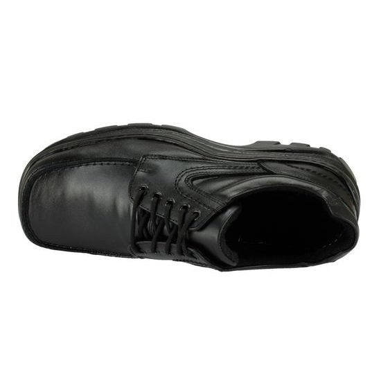 Zateplené polobotky De Plus černé 608 - black KOC široká špička