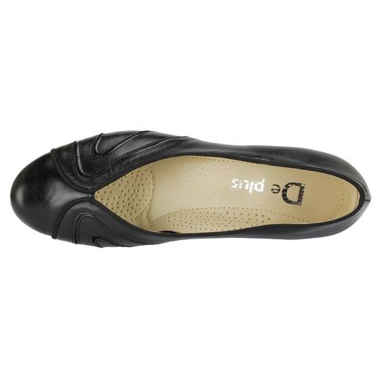 Lodičky De Plus černé 9605 - černé