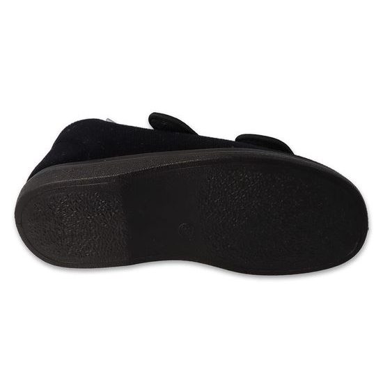 Obvazová obuv Dr. Orto černé 986D003 na široké chodidlo