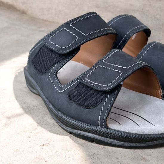 Pantofle pánské Jomos 503601 černé na vysoký nárt