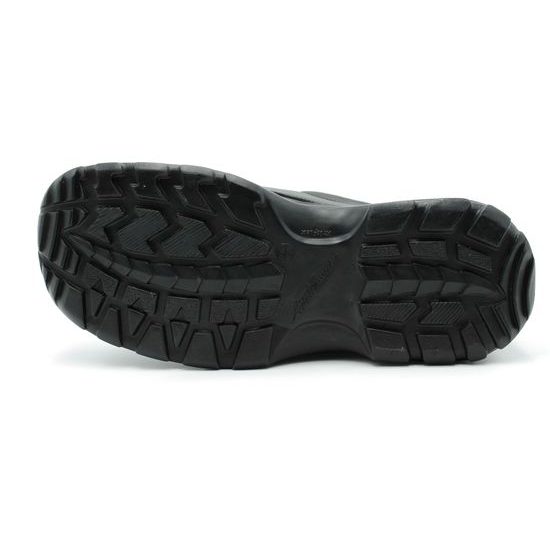 Polobotky pánské černé De Plus kožené KK604K na široké chodidlo