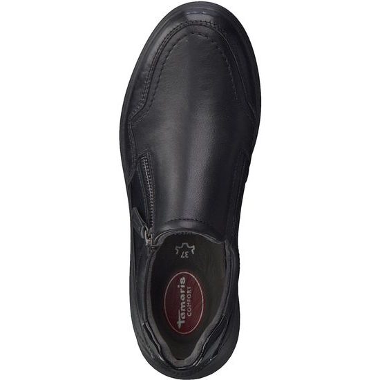 Polobotky Tamaris black nappa 8-8-84701-29 022