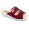 Dámské zdravotní pantofle Mjartan červené 543 na vysoký nárt