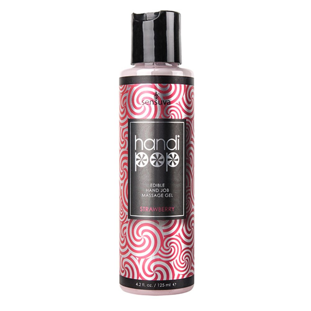 Sensuva Handipop Strawberry Hand Job 125 ml