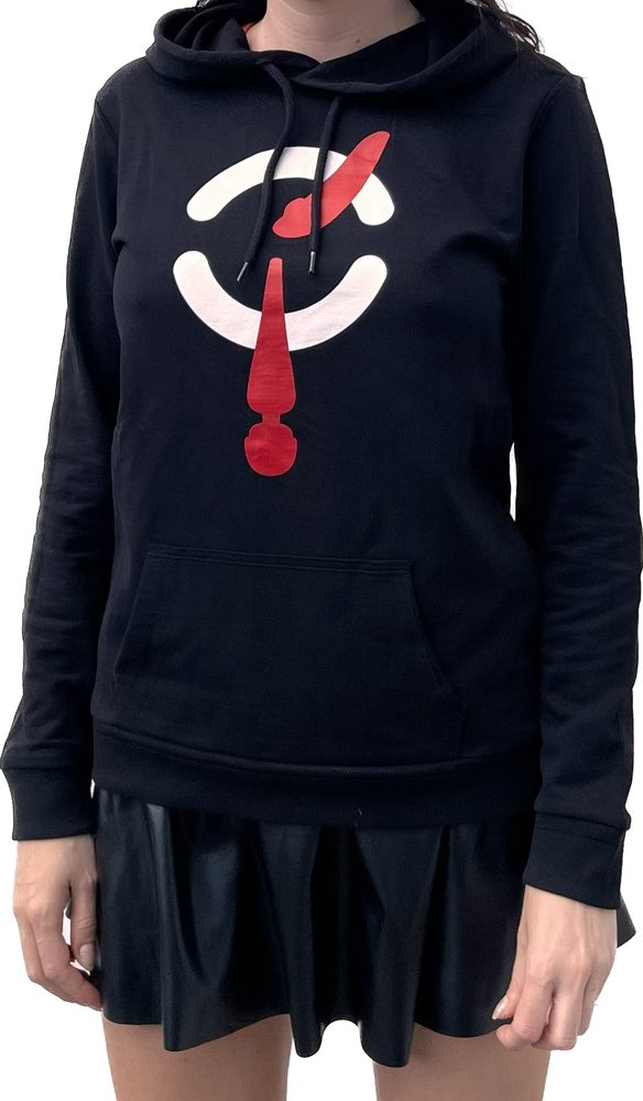 Dámska mikina erotický veľtrh vzor hračky