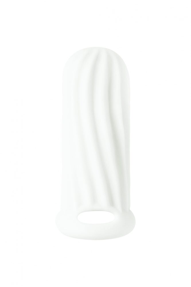Lola Games - Lola Games Homme Wide White 9-12 cm návlek na zväčšenie penisu