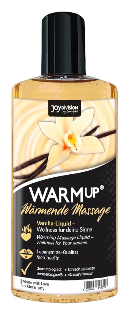 Joydivision WARMup vanilka 150ml