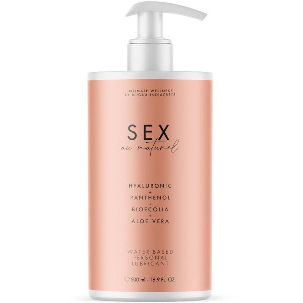 Bijoux Indiscrets Sex Au Naturel water based Lubricant 500ml