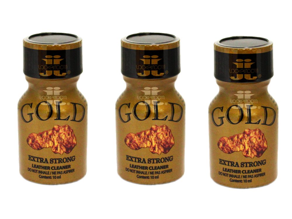 Poppers Gold Rush 3x10ml