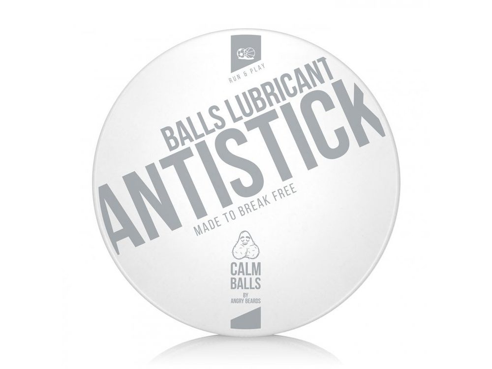 Angry Beards Antistick Run & Play Športový lubrikant na gule 55 g