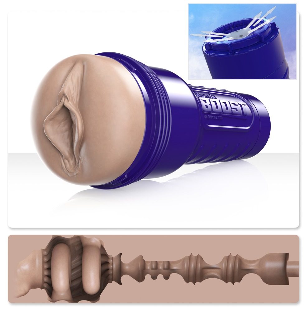 Fleshlight Boost Bang realistic pussy masturbator natural