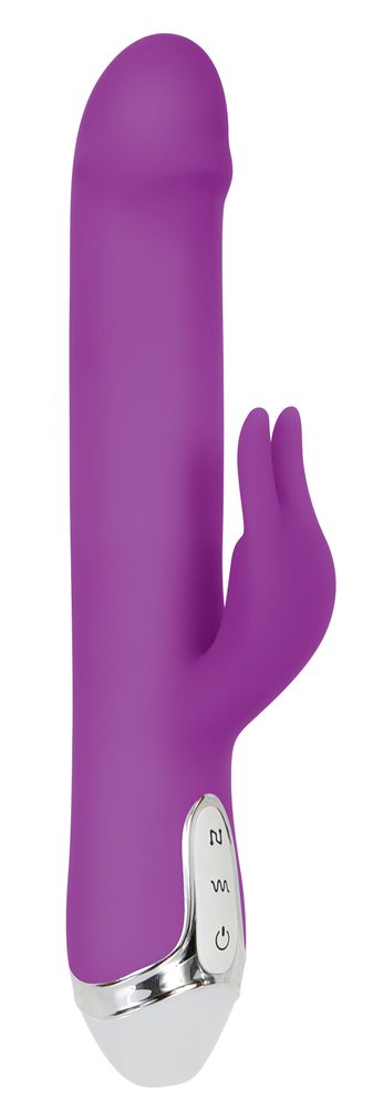 Vibrátor, tancujúci, perličkový králik, fialový