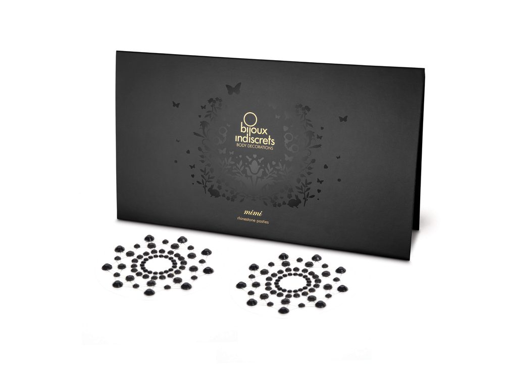 Bijoux Indiscrets Mimi Black - ozdoby na bradavky